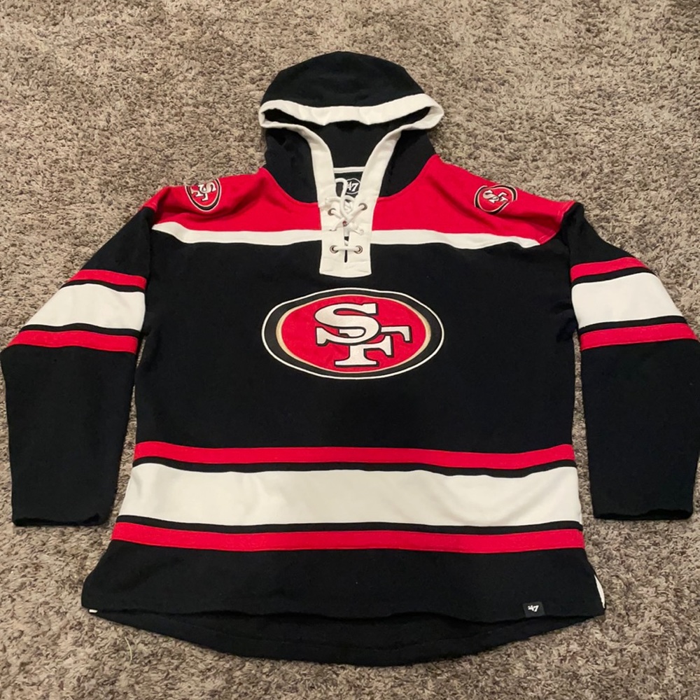 49ers Hockey Style Jersey